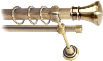 

Карниз для штор Lm Decor Люксор (антик, гладкая, 3.6м 25мм, 1 ряд)