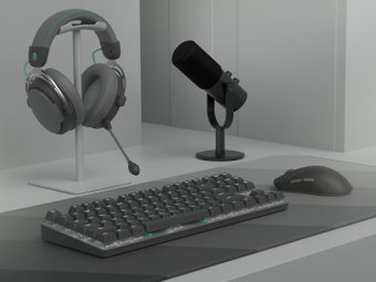 Игровой набор IO by Red Square Dark (мышь, клавиатура, коврик, наушники, микрофон)