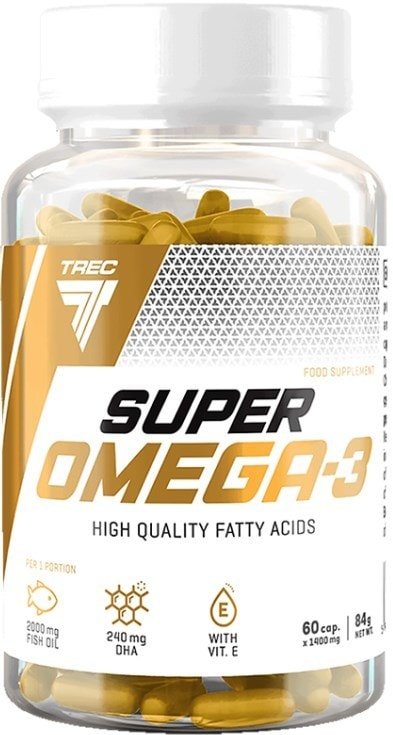 

БАД Trec Nutrition Super Omega-3 рыбий жир (60 капсул)