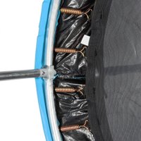 Батут Sundays Favorite Premium 8FT (голубой, с сеткой, с лестницей)