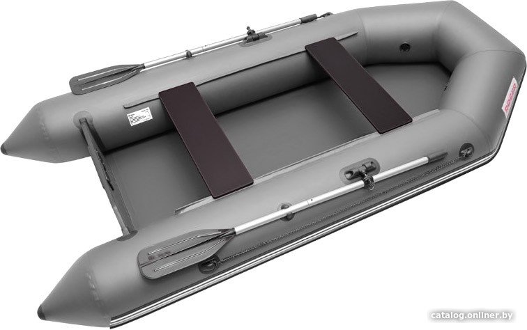 Моторная лодка Roger Boat Standart 2800 (с привалом, серый)