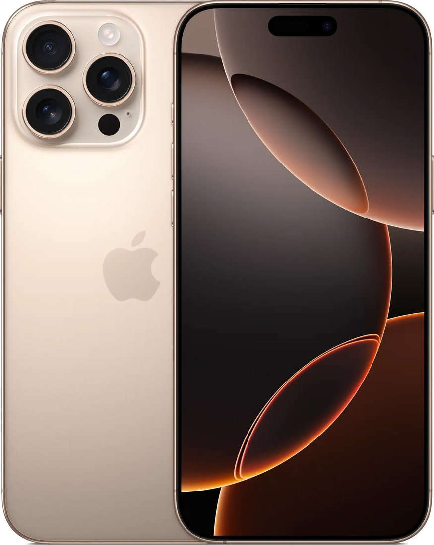 Телефон Apple iPhone 16 Pro Max Dual SIM 1TB (пустынный титан)