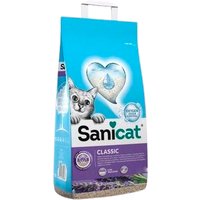 Наполнитель для туалета Sanicat Classic Lavander 16л