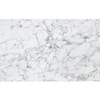 Готовая кухня ВерсоМебель Эко-8 1.4x2.7 правая (белый фасадный/черный/ст.мрамор итальянский)