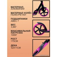 Двухколесный подростковый самокат Megacity Paris 2K-15