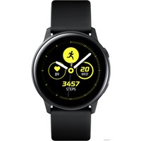 Умные часы Samsung Galaxy Watch Active (черный сатин)