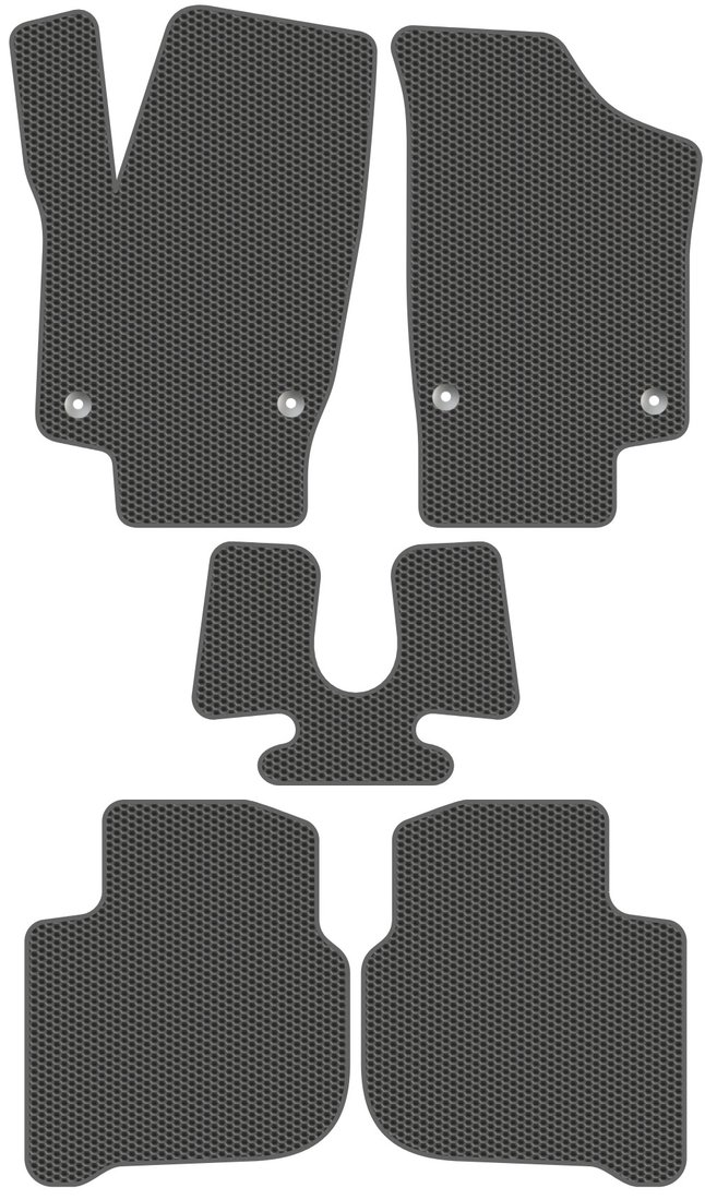 

Комплект ковриков для авто Alicosta Skoda Rapid I (лифтбек / NH3) 2012 - 2019 (серый)