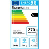 Холодильник MasterCook LCL-817 X