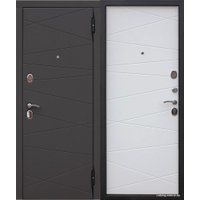 Металлическая дверь Garda Верона (белый сатин)