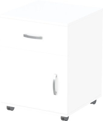 Тумба Seven Dreams SD-252 выкатная (белый)