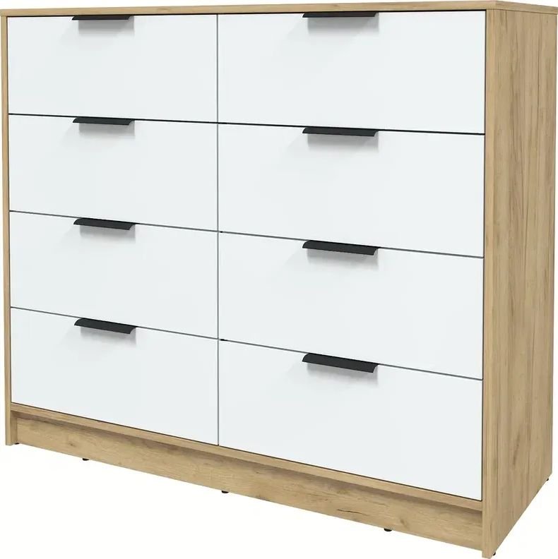 

Комод Интерлиния Концепт КТ-К117 Глосс (дуб золотой/белый)