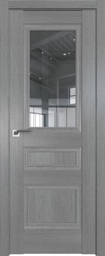 ProfilDoors 2.39XN L 40x200 (грувд серый, стекло прозрачное)