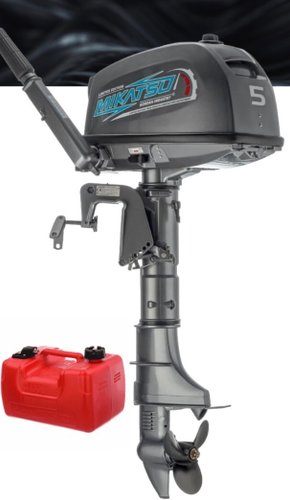 Лодочный мотор Mikatsu M5FHS + бак 12 л