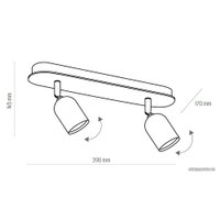 Спот TK Lighting Top Wood 3290