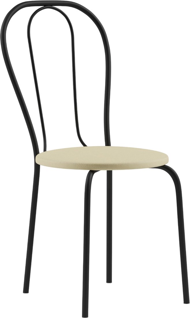 

Стул Mio Tesoro Тюльпан Плюс (бежевый/черный)