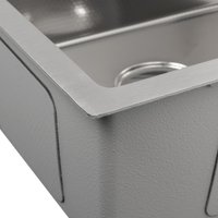 Кухонная мойка Basic CL DS Decor 60x50 (сатин, коландер, дозатор)