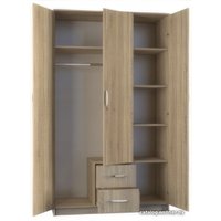 Шкаф распашной Anrex Romano 3D2S (дуб сонома)