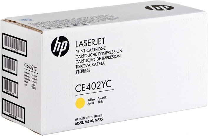

Картридж HP CE402YC