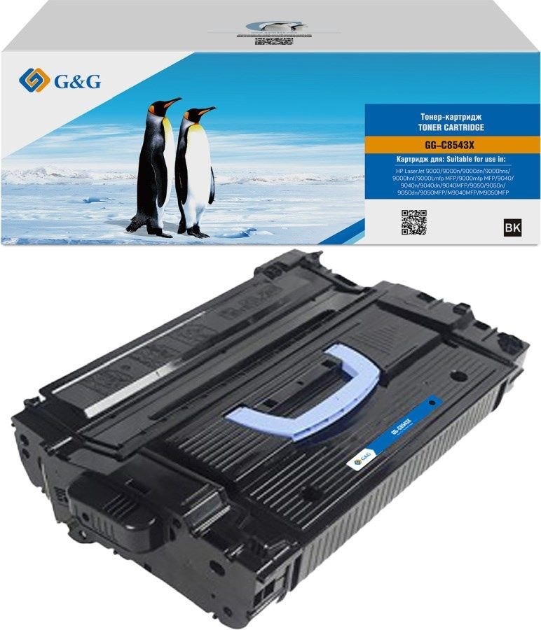 

Картридж G&G GG-C8543X (аналог HP C8543X)