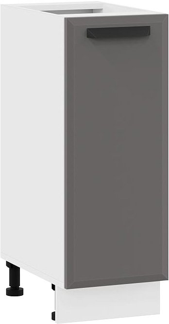 

Шкаф напольный Трия Тиана 1Н3 (белый/асфальт супермат)