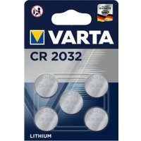 Элементы питания Varta Lithium CR2032 3V 6032229405 (5шт)