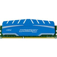 Оперативная память Crucial Ballistix Sport XT 8GB DDR3 PC3-12800 (BLS8G3D169DS3CEU)