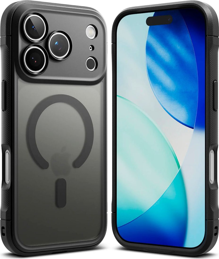 

Чехол для телефона Ringke Fusion Bold Magnetic для iPhone 17 Pro Max Matte Smoke