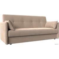 Диван Лига диванов Лига-018 117835 (велюр бежевый)