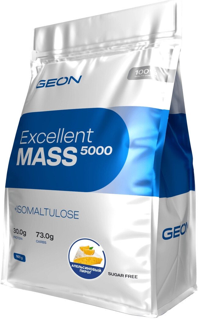 Гейнер Geon Excellent Mass (апельсиновый пирог, 2720 г)
