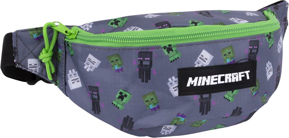 

Сумка на пояс Astra Minecraft 506021201 (серый/зеленый)