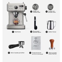 Рожковая кофеварка Hibrew H10A (серебристый) в Мозыре