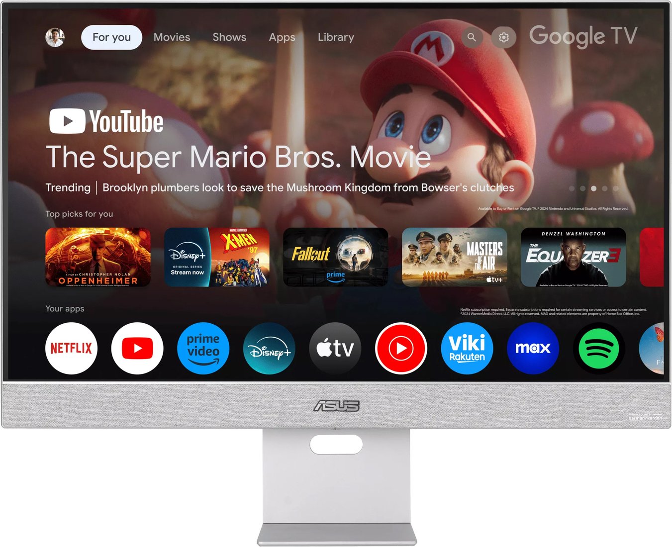 

Smart монитор ASUS ZenScreen Smart Monitor MS27UC