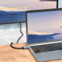 Кабель Hoco US03 HDMI - HDMI (3 м, черный)