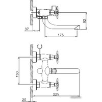 Смеситель Gappo G3251