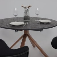 Кухонный стол AksHome Delon 110 (малави/медь)