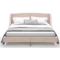 Кровать MONOFIX Лотти 160x200 (микровелюр/бежевый)