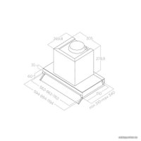 Кухонная вытяжка Elica Box In Plus IXGL/A/60 PRF0097795A