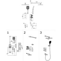 Душевая система  Vieir V393563-N
