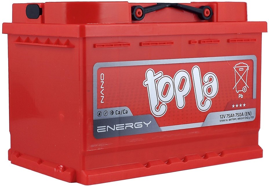 

Автомобильный аккумулятор Topla Energy (75 А/ч) (108075)
