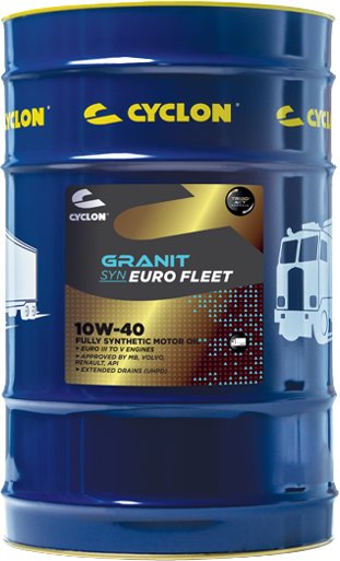 

Моторное масло Cyclon Granit Syn Euro Fleet 10W-40 208л