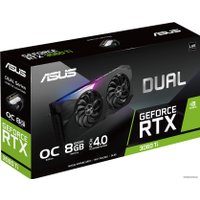 Видеокарта ASUS Dual GeForce RTX 3060 Ti V2 OC Edition 8GB GDDR6