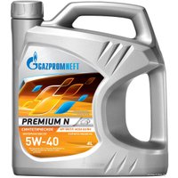 Моторное масло Gazpromneft Premium N 5W-40 4л