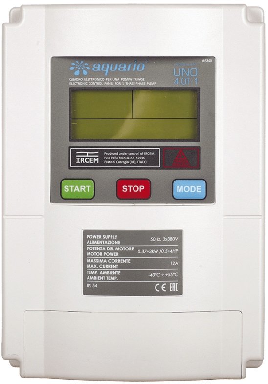 

Блок управления Aquario UNO10.0T-1 (4-7.5кВт)