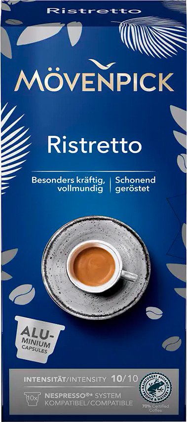 

Кофе в капсулах Movenpick Ristretto Espresso 10 шт