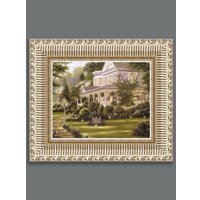 Картина Декарт Дом усадьба лужайка 2 8Л0749 (в раме) в Лиде