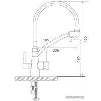 Смеситель Gappo G4398-16