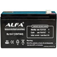 Аккумулятор для ИБП ALFA SL12-7 (12V-7Ah) в Орше