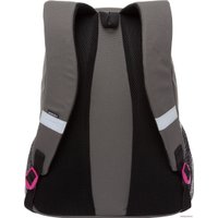 Школьный рюкзак Grizzly RD-242-4/2 (темно-серый/фуксия)