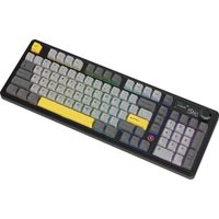 Клавиатура Ajazz AK980 V2 (черный/серый/желтый, Ajazz Gift)