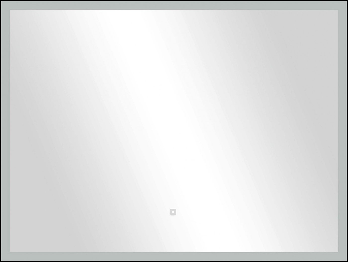 

Континент Зеркало Frame Black Led 120x80 (подогрев)